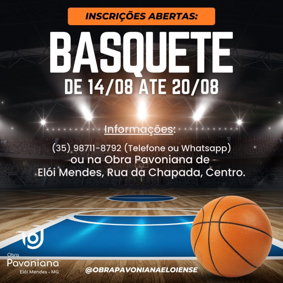 O Basquetebol chega na Obra Pavoniana